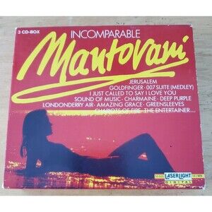 The Incomparable Mantovani [Laserlight Box Set] [Box] by Mantovani Orchestra